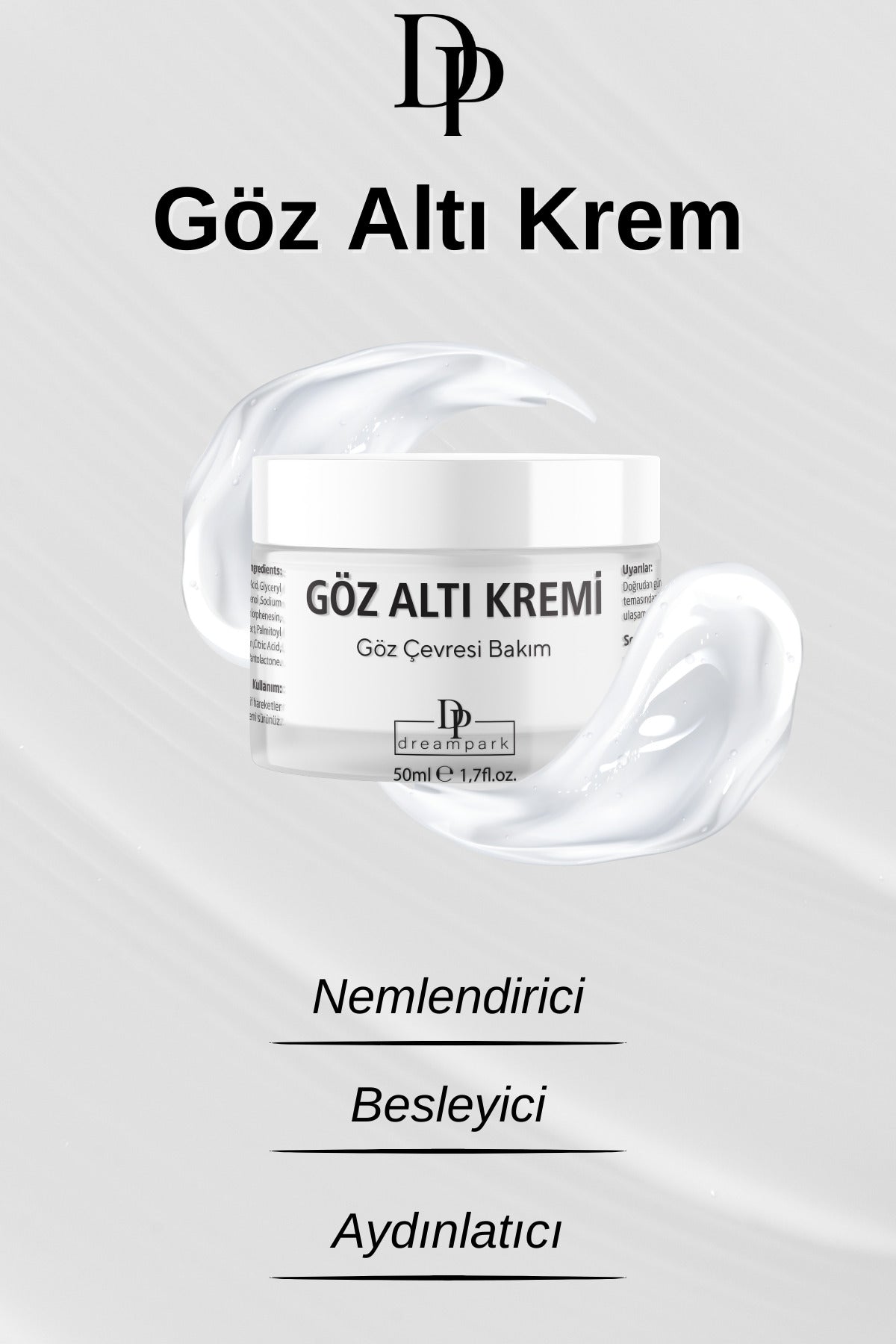 Kafein Destekli Göz Altı Bakım Kremi ikili paket