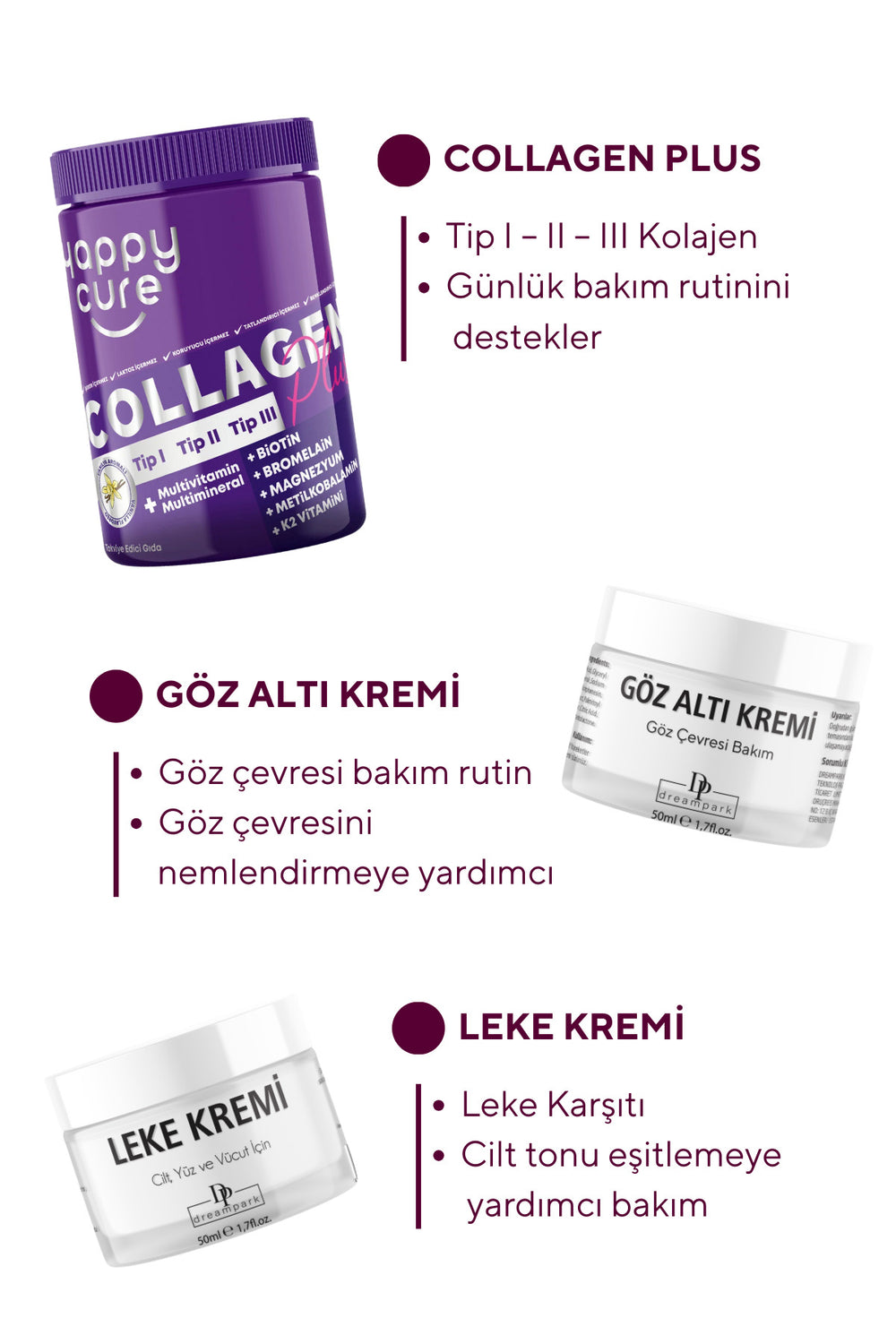 Kolajen Destekli Cilt Bakım Seti