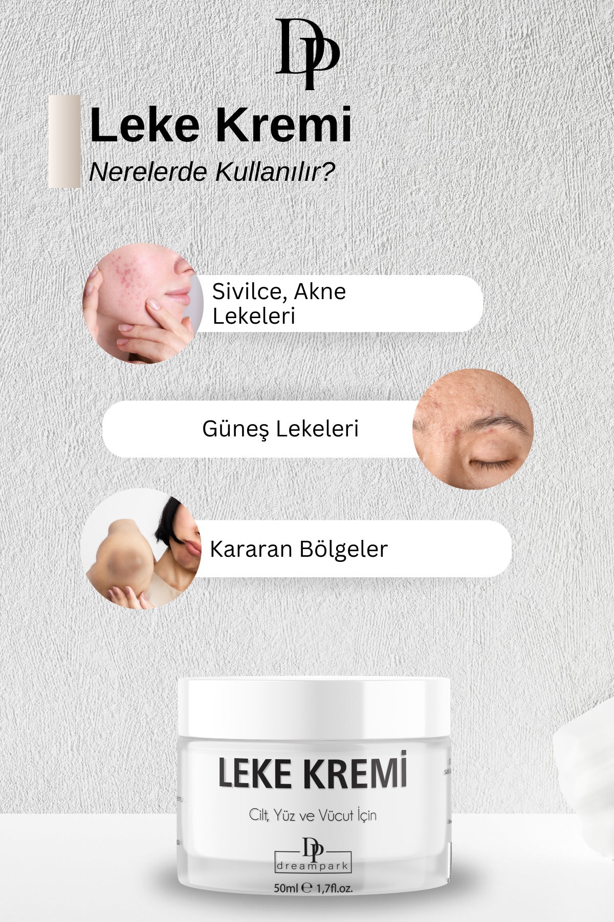 Kojic Acid Destekli Leke Kremi ikili paket