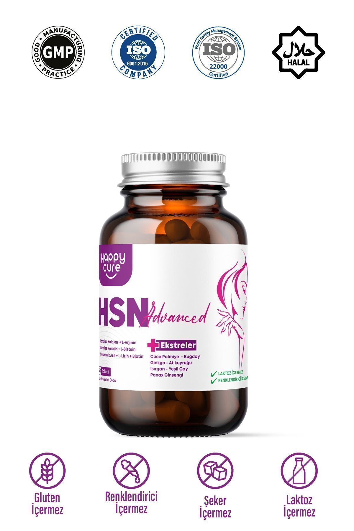 Happy Cure HSN Advanced 60 Tablet