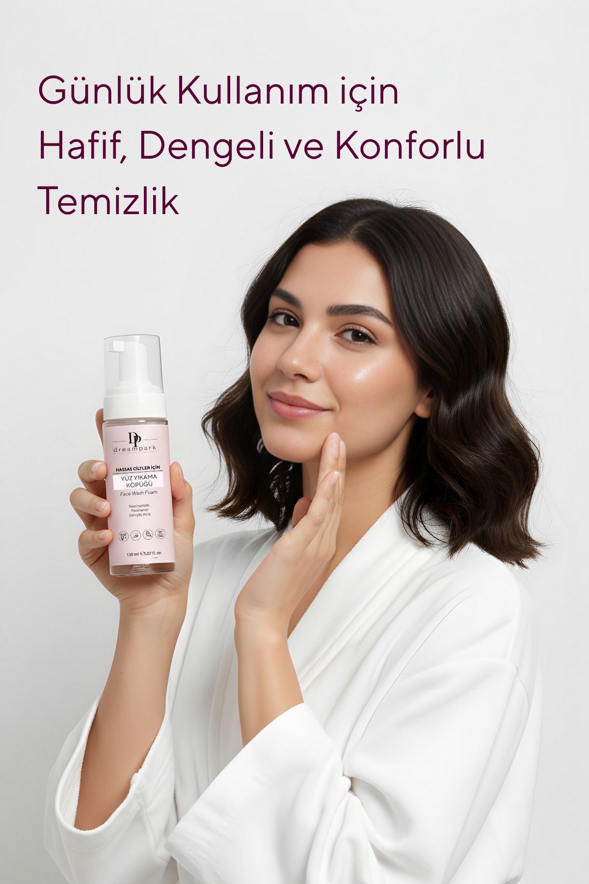 Hassas Ciltler İçin Yüz Yıkama Köpüğü 150 ml