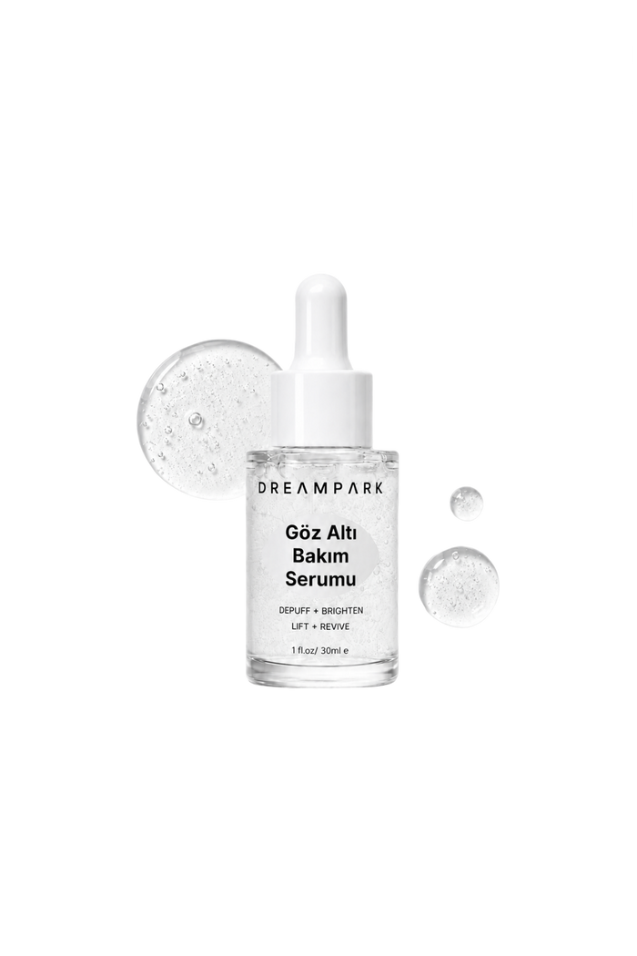 Göz Altı Bakım Serumu – Kafein & Peptit, Morluk ve Şişkinlik Karşıtı 30 ml
