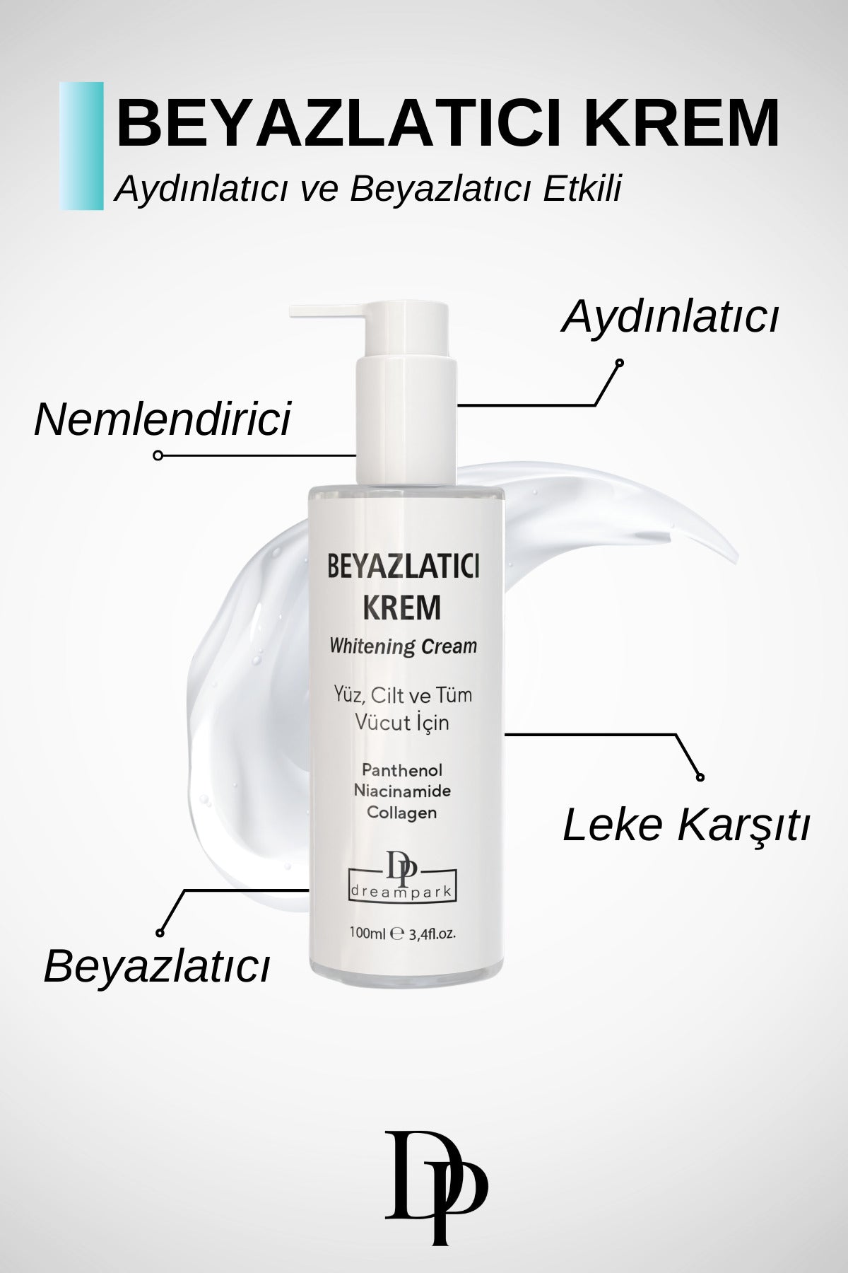 Collagen ve Niacinamide Whitening Krem ikili paket