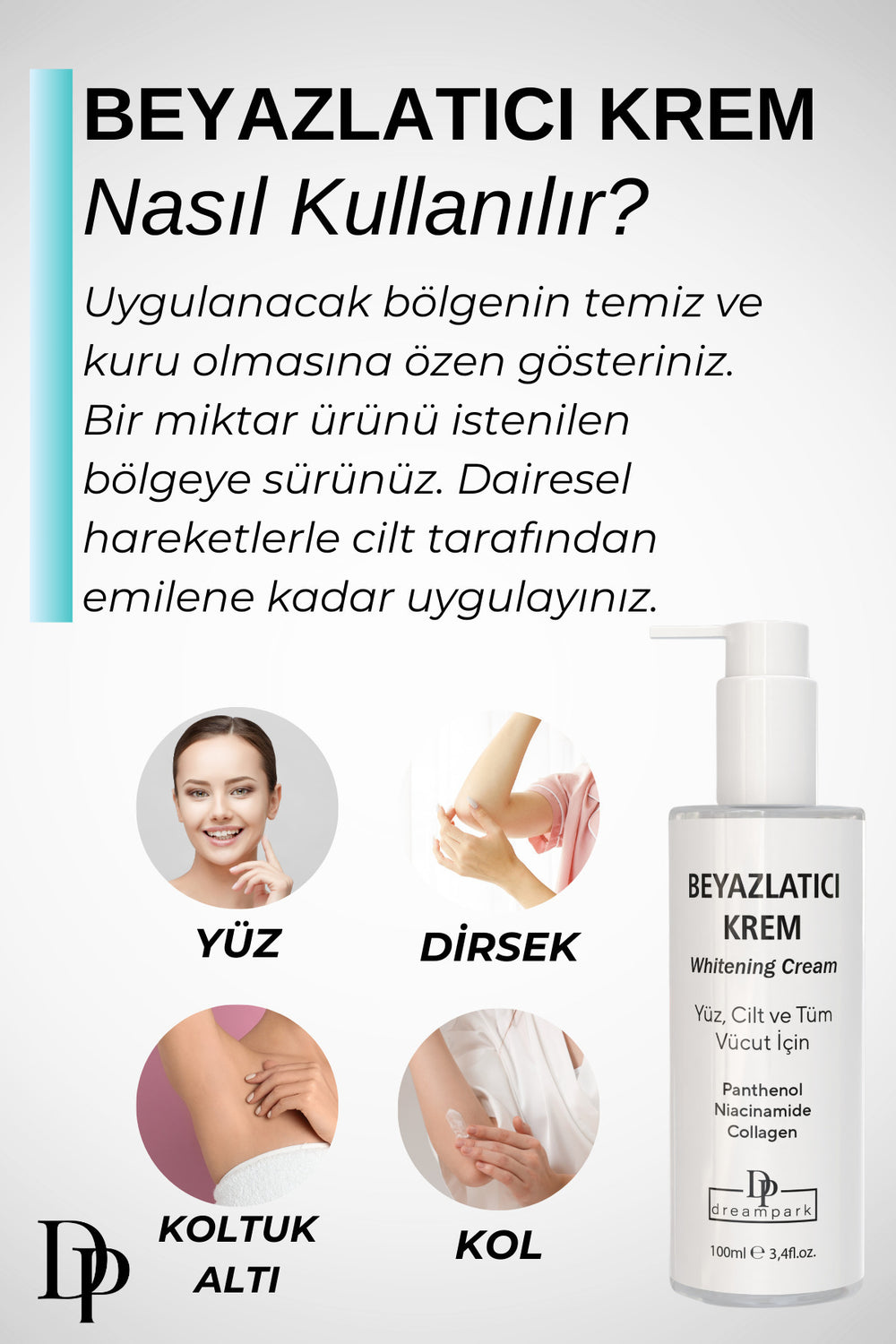 Collagen ve Niacinamide Whitening Krem 100 ml