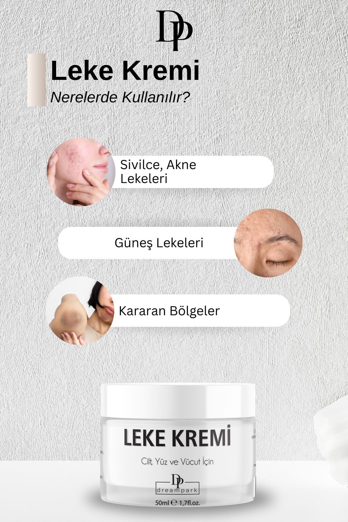 Kojic Acid Destekli Leke Kremi 50 ml