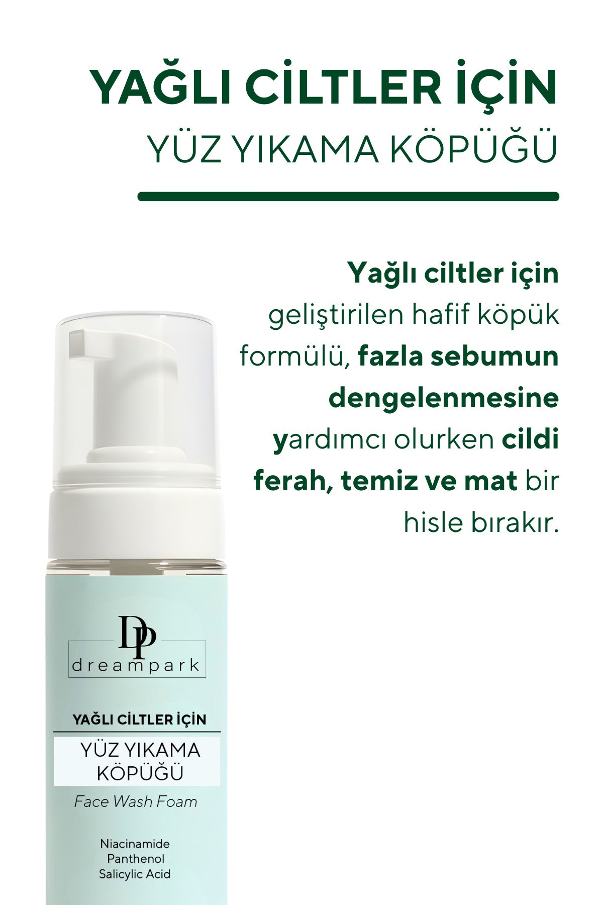 Yağlı Ciltler İçin Yüz Yıkama Köpüğü 150 ml