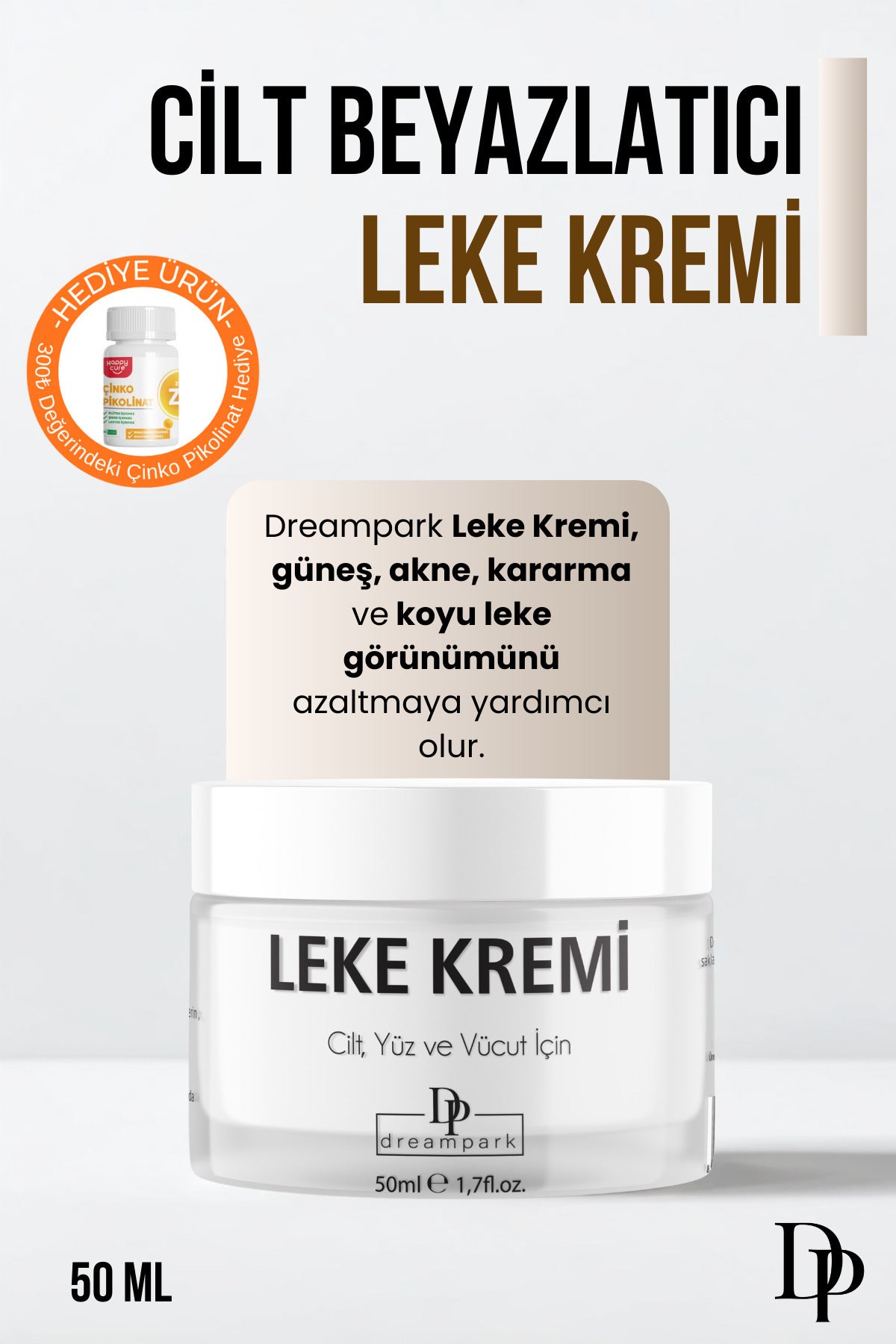 Kojic Acid Destekli Leke Kremi 50 ml