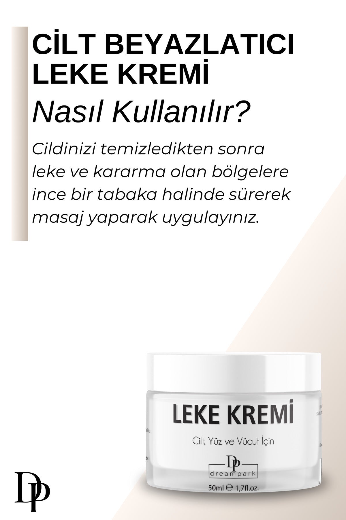 Kojic Acid Destekli Leke Kremi 50 ml