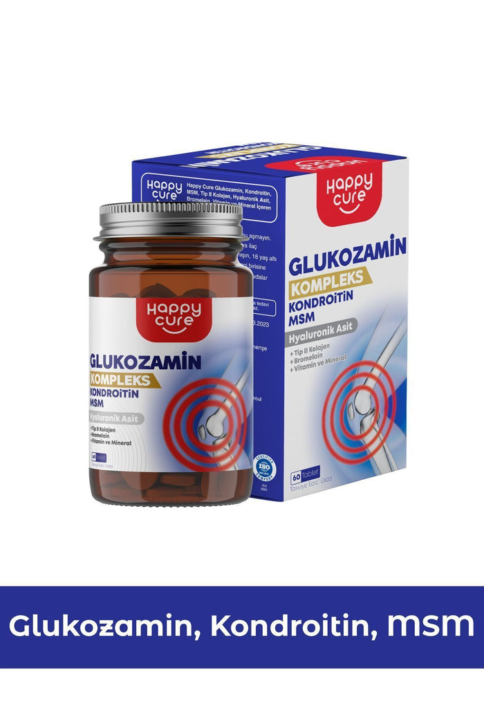 Happy Cure Glukozamin Kompleks 60 Tablet