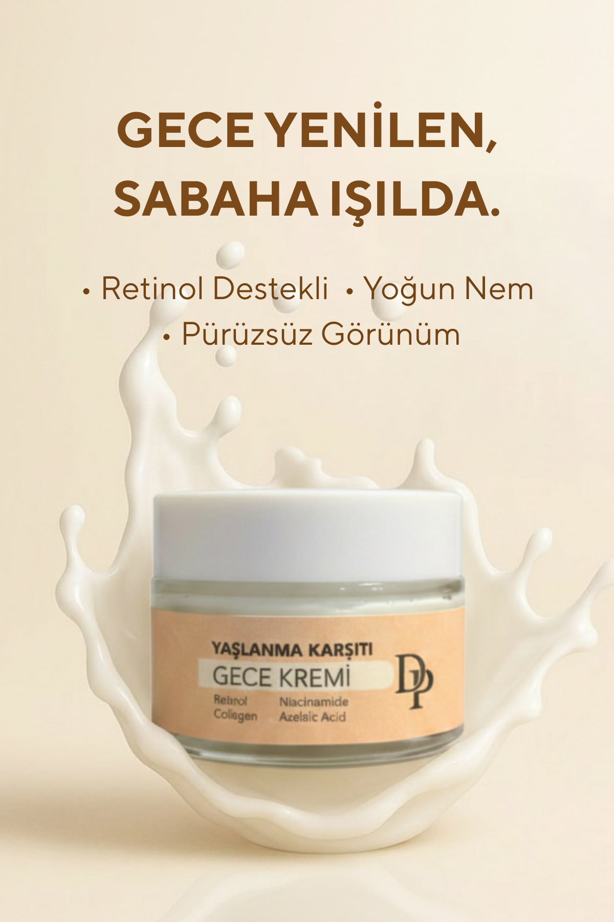 Retinol Kolajen Gece Bakım Kremi 50 ml