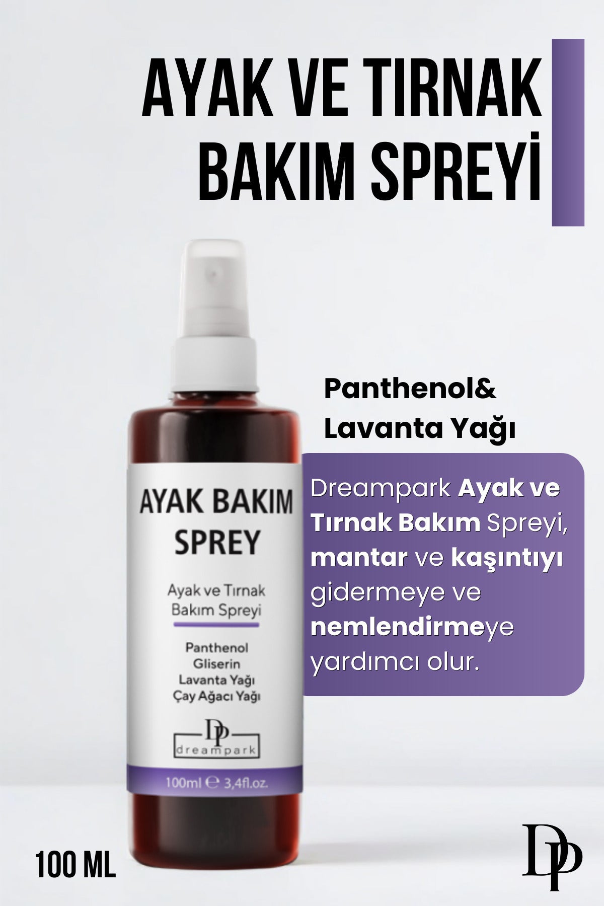 Ayak ve Tırnak Bakım Spreyi 100 ml